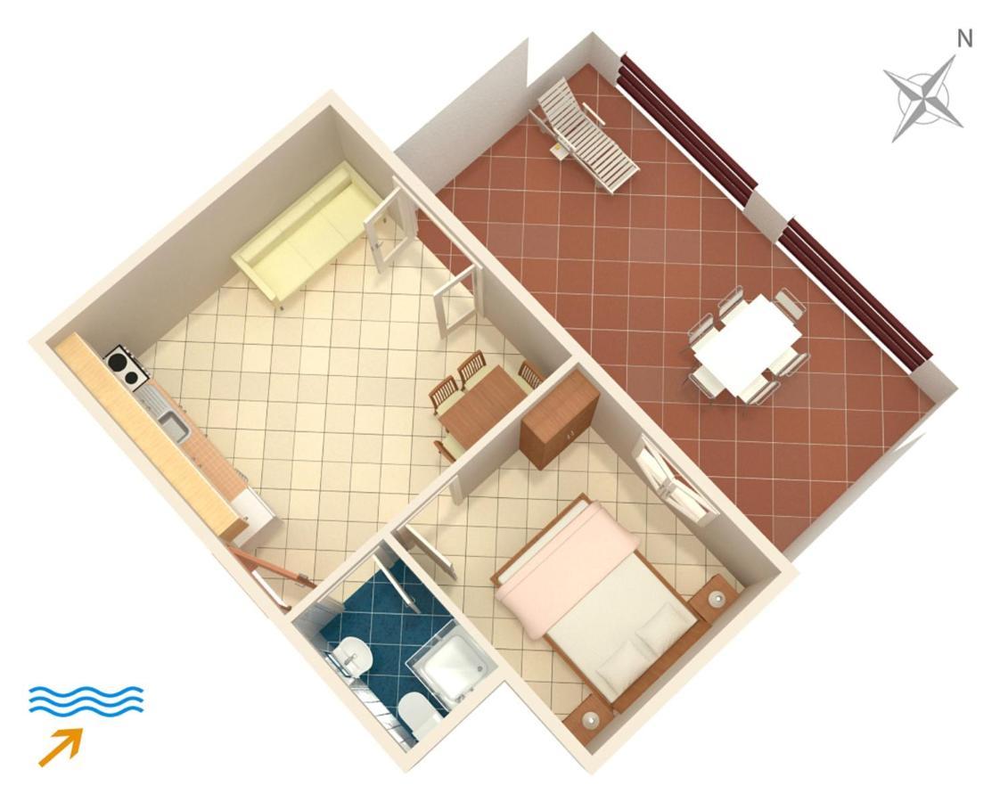 Apartment Tri Zala 174B Zrnovo エクステリア 写真